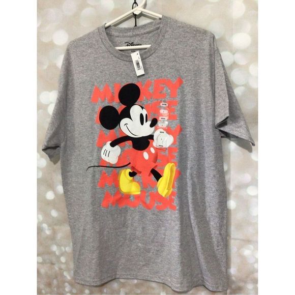 NWT DISNEY Mickey Mouse Men’s Size Large Unisex Tee New - Picture 8 of 14